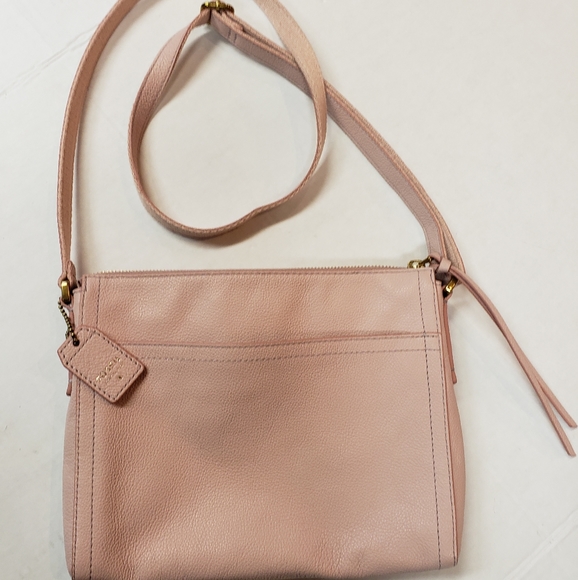 Light Pink Fossil Crossbody 